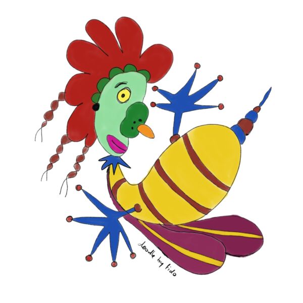 A wild bee doodle  Thumbnail