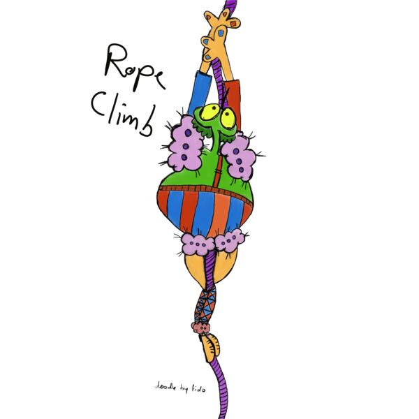 Rope Climb crossfit doodle  Thumbnail