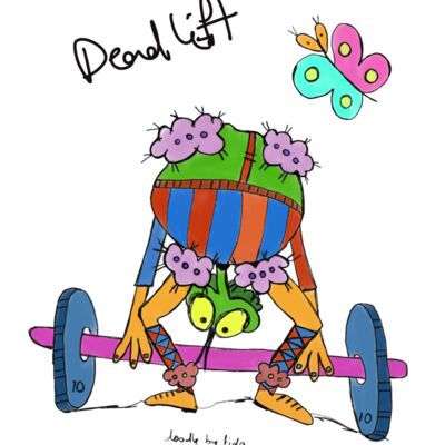 Crossfit deadlift doodle  Thumbnail